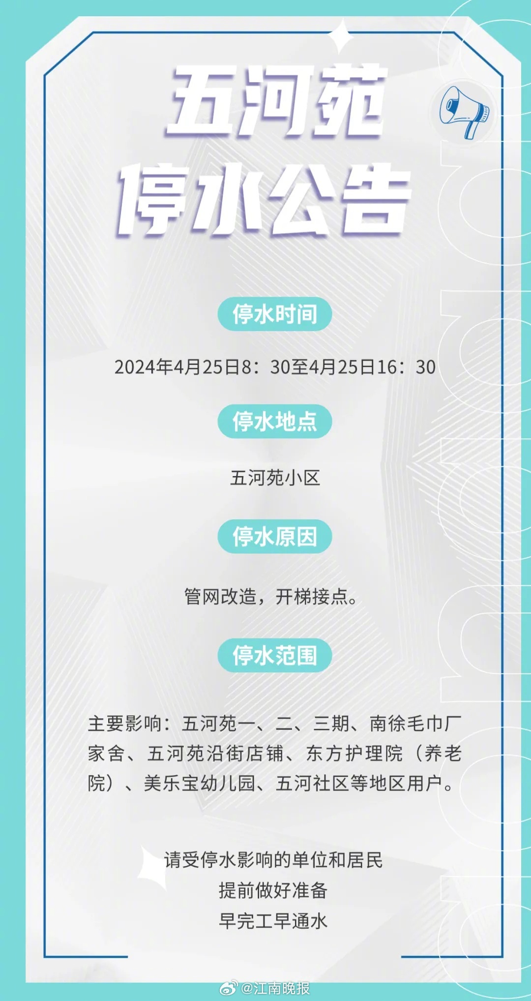 七里河停水通知最新发布与影响深度解析