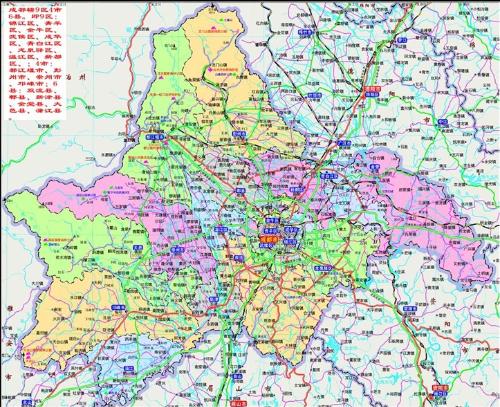 成都最新全地图概览