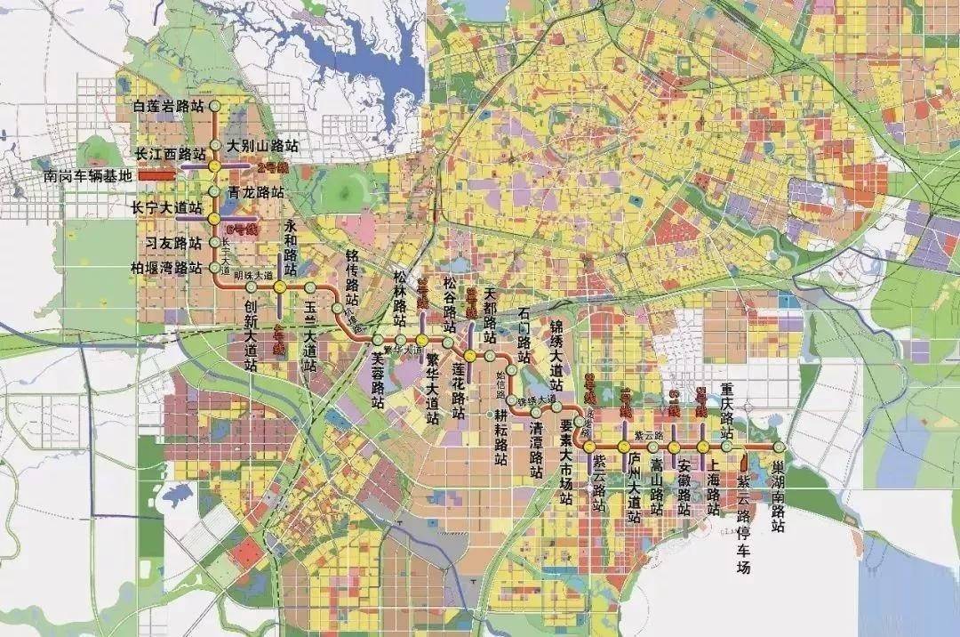 合肥地铁7号线最新线路图全面解析